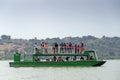 Tourist boat on the Kazinga Channel