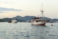 Tourist Boat in Labuan Bajo Port, Indonesia