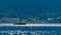 Boat on lake hallstÃÂ¤tter see