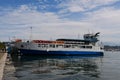 Tourist Boat, Porto Mirabello Touristic Harbour, La Spezia, Liguria, Italy Royalty Free Stock Photo