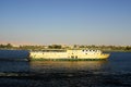 Tourist boat on the Nile river near Aswan, Egypt