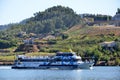 Tourist boat on the river Douro