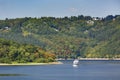 Tourist Boat On Rursee, Germany