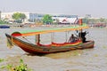 Boat Services On Chao Praya River, Bangkok, Thailand Royalty Free Stock Photo