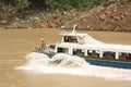 Tourist boat on Yangtze river
