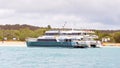 Tourist Boats Anchored At Great Keppel Island Royalty Free Stock Photo