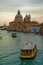 Tourist boats on Grand Canal