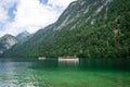 Koningssee lake in German Alps