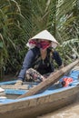 Tourist boats on the Mekong Delta