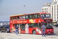 Tourist bus in the center, Beirut