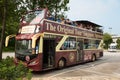 Tourist bus in Singapore