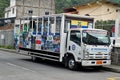 Tourist `chiva` bus in Banos, Ecuador