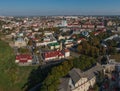 tourist city of Grodno in Belarus Royalty Free Stock Photo