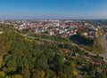 tourist city of Grodno in Belarus Royalty Free Stock Photo