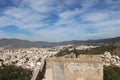 Tourist couple in Giralfaro, Malaga