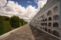 Tourist destination cemetery in Tulcan Ecuador