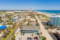 Tourist destination Daytona Beach FL aerial photo