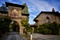 Tourist destination in northern Italy, Grazzano Visconti Royalty Free Stock Photo