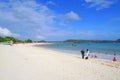 tourist enjoy the beach