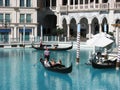 Tourist enjoying at Venetian Hotel in Las Vegas