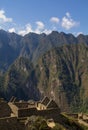 Tourist explore Machu Picchu, Peru