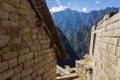 Tourist explore Machu Picchu, Peru