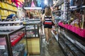 Tourist at Filipino Market in Kota Kinabalu