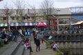 Tourist at Granville Island Vancouver