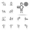 Tourist, guide icon. Travel icons universal set for web and mobile