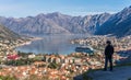 Looking at the Kotor bay from above