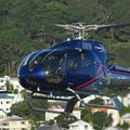 tourist helicopter in Wellington