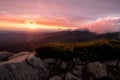 Tourist hostel on Szrenica in the Giant Mountains Royalty Free Stock Photo