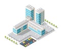 Tourist Hotel isometric