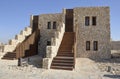 Tourist hotel in Negev desert, Israel. Royalty Free Stock Photo