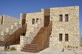 Tourist hotel in Negev desert, Israel. Royalty Free Stock Photo