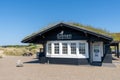 Tourist information building in Grenen at the northern tip of Denmark