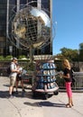 Tourist Information Kiosk, Columbus Circle, New York City, USA