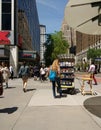 Tourist Information Kiosk in New York City, USA