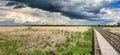 Tourist infrastructure in Narew National Park in northern Poland