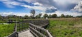 Tourist infrastructure in Narew National Park in northern Poland