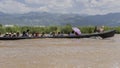 Tourist at Inle lake