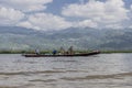 Tourist at Inle lake