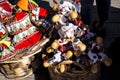 Tourist Items for sale at the Glass Floored Viewpoint at Cabo Girao near Camara de Lobos on the Island of Madeira