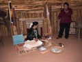 Tourist learning about the Navajo Way of Life