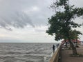 local people at Lampam beach, Phatthalung, Thailand