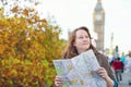 Tourist in London looking for direction