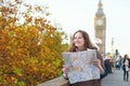 Tourist in London looking for direction