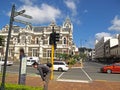 Tourist looking on map