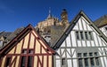 Mont Saint Michel Normandy France.Church.