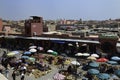 Market in Marrakech in marroco